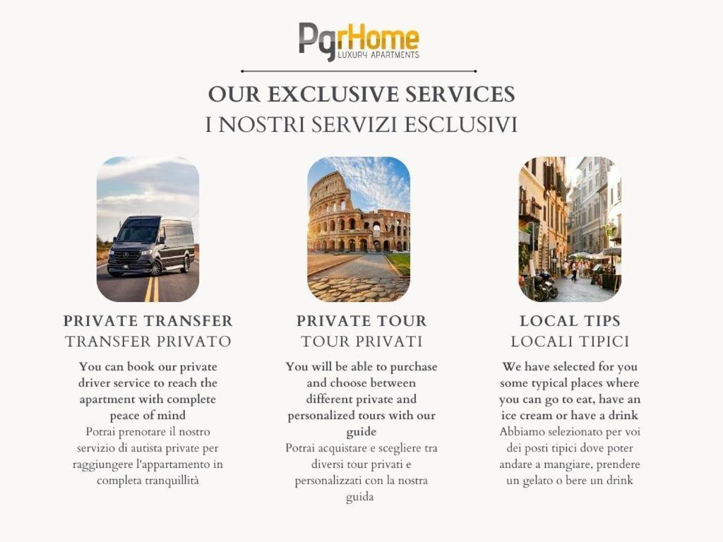 Pgrhome Colosseo 11 Blu Rom Exterior foto